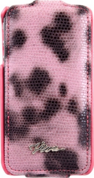 Чехол для iPhone 4S Viva Madrid Lujo Leopardo Tawny Pink